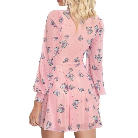 Blackmilk Pokémon Butterfree Sheer Romance Dress - Picture 3 of 6